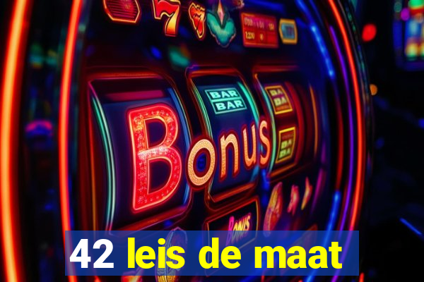 42 leis de maat