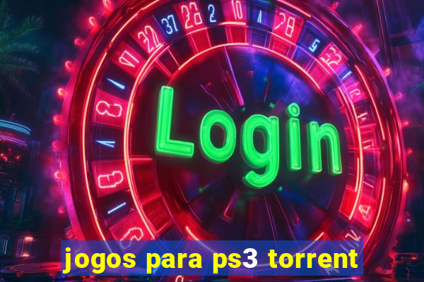 jogos para ps3 torrent