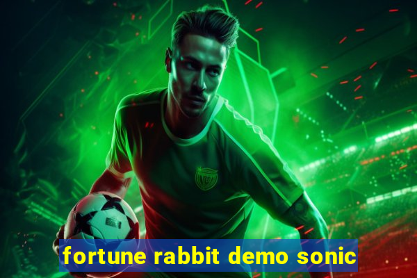 fortune rabbit demo sonic