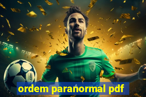 ordem paranormal pdf