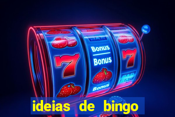 ideias de bingo para o natal