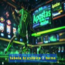 tabela brasileiro 2 turno