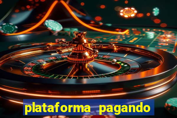 plataforma pagando no cadastro slots