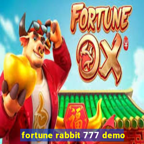 fortune rabbit 777 demo