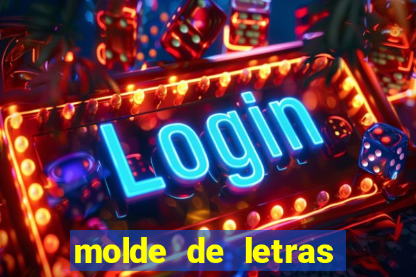 molde de letras feliz natal para imprimir