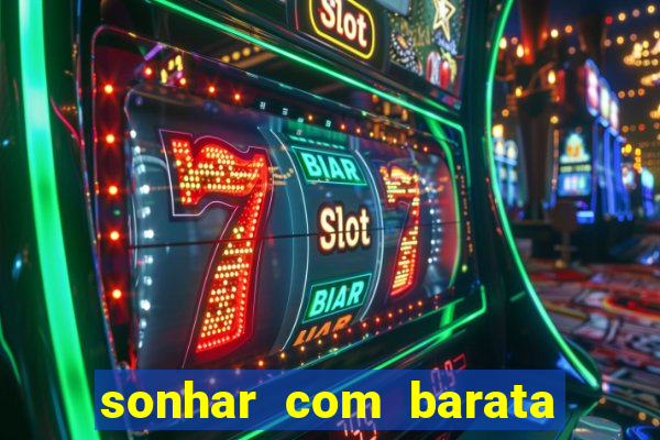 sonhar com barata no jogo do bicho