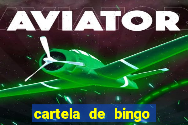 cartela de bingo 75 para imprimir