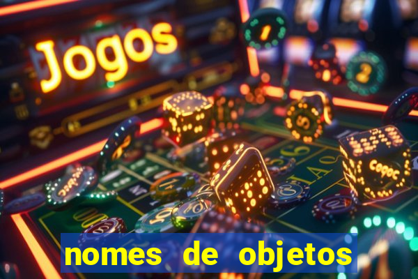 nomes de objetos de origem tupi guarani