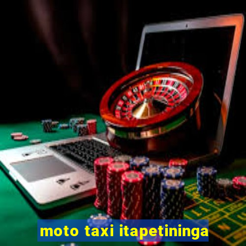 moto taxi itapetininga