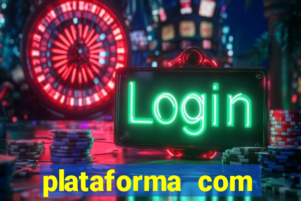 plataforma com porcentagem de ganhos