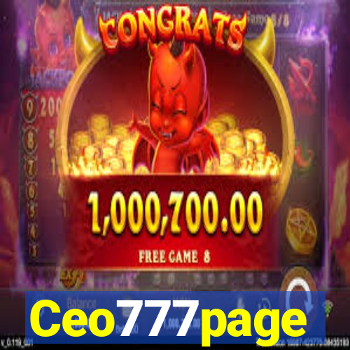 Ceo777page