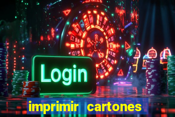 imprimir cartones de bingo