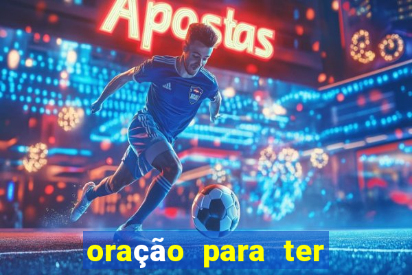 oração para ter sorte em tudo