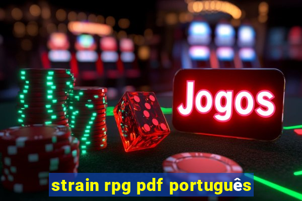 strain rpg pdf português